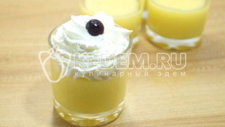 лимонный десерт снежная королева