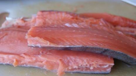 лососевый крамбл