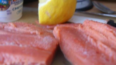 лососевый крамбл