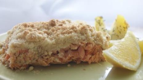 лососевый крамбл