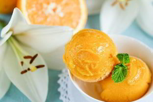 Манговый сорбет