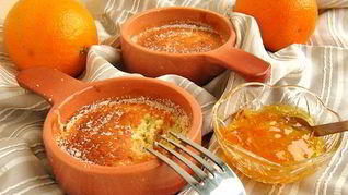 Диетический порционный чизкейк с мармеладом