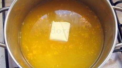 домашний апельсиновый мармелад оранжевый