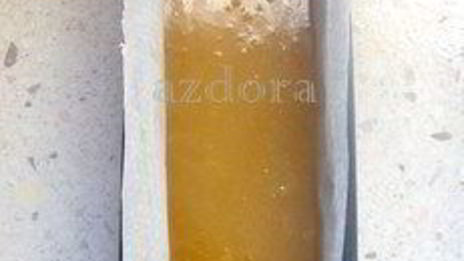 домашний апельсиновый мармелад оранжевый