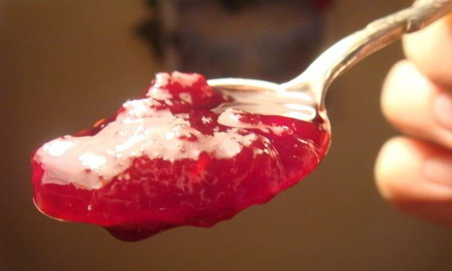 Рецепт джем-мармелад вишнево-малиновый