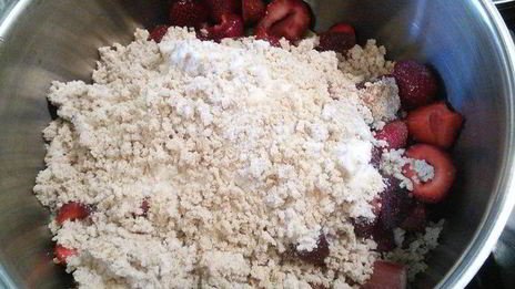 мармелад из ревеня и клубники с мятой