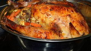 Праздничная индюшка в мармеладной глазури