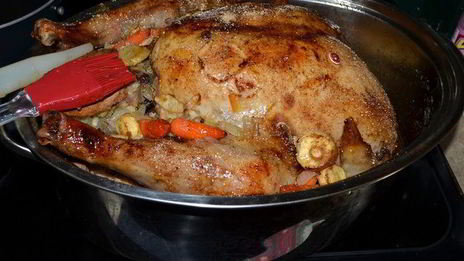 праздничная индюшка в мармеладной глазури