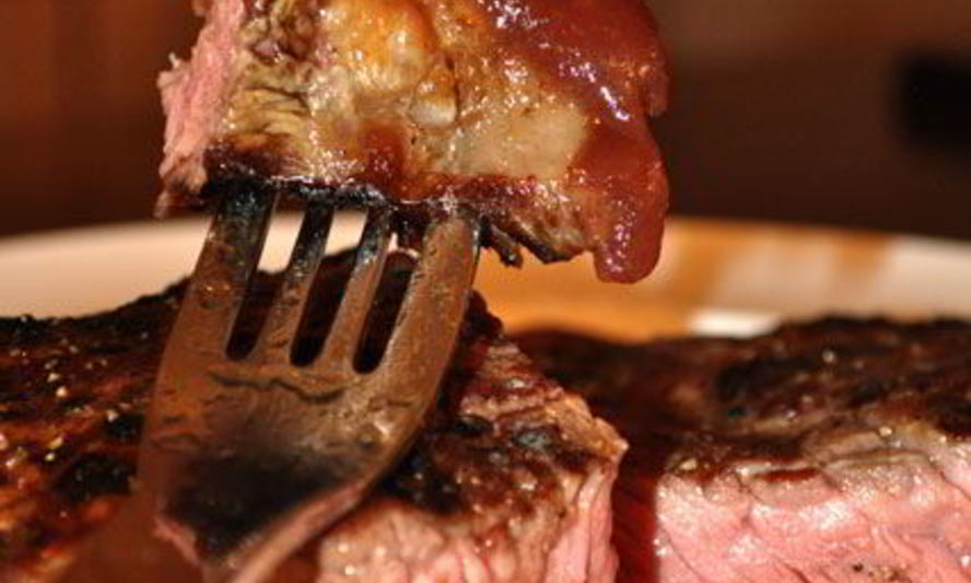 Рецепт стейк с соусом луковый мармелад