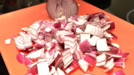 стейк с соусом луковый мармелад