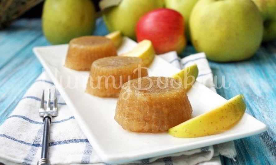 Рецепт яблочный мармелад на желатине