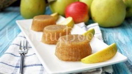 яблочный мармелад на желатине