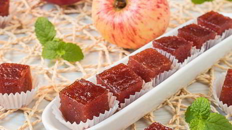 яблочный пластовой мармелад