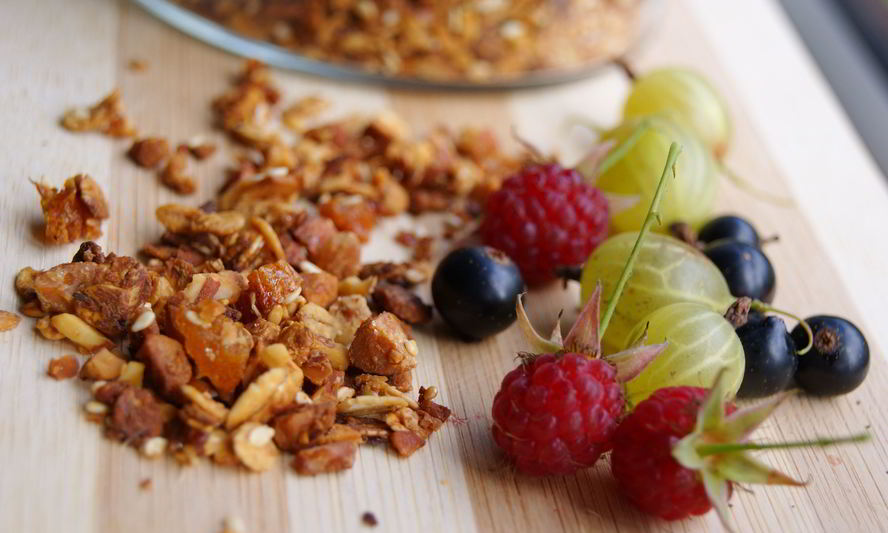 Рецепт миндальная гранола