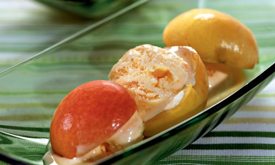 Рецепт абрикосовый пломбир