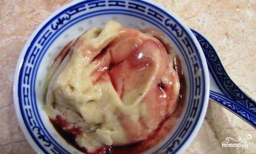 Рецепт банановое мороженое