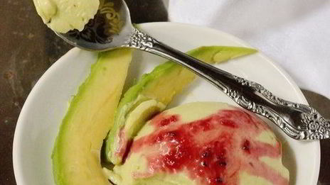 бразильское мороженое с авокадо