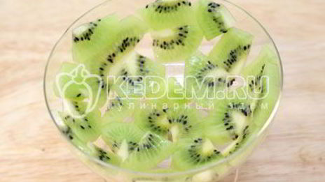 десерт из мороженого киви