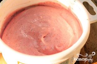 Десерт Клубничное мороженое