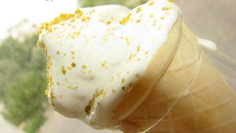 фисташковое мороженое 2в1