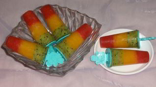 Фруктовое мороженое Светофор