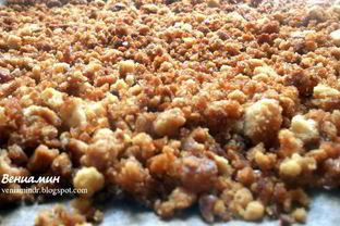 Хрустящая пряничная крошка для мороженого