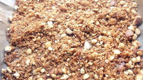 хрустящая пряничная крошка для мороженого