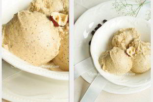 Кофейное мороженое с фундуком