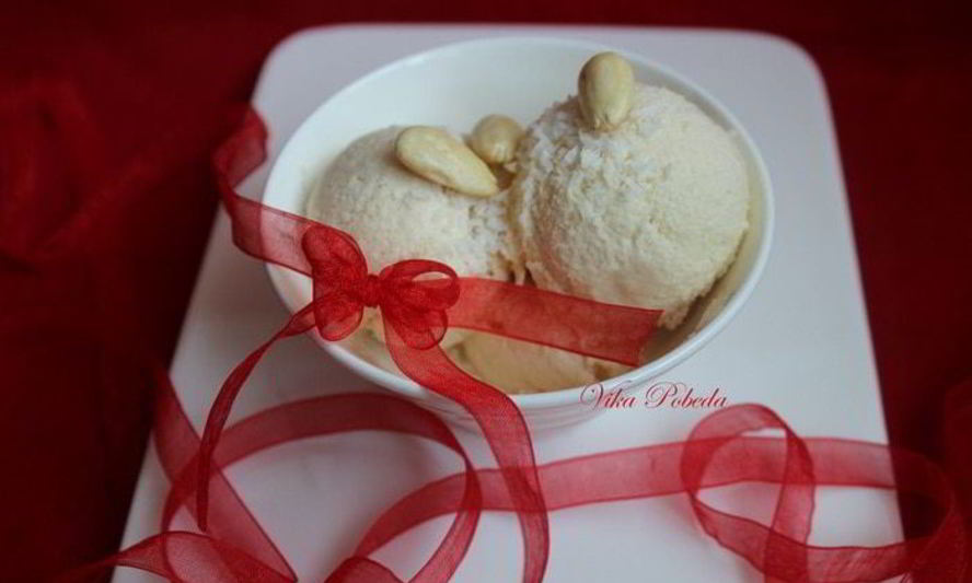 Рецепт кокосово-миндальное мороженое рафаэлло