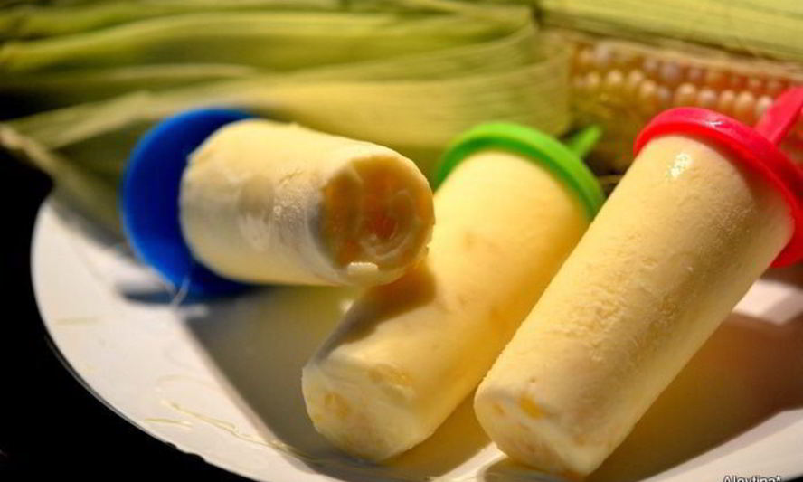 Рецепт кукурузное мороженое