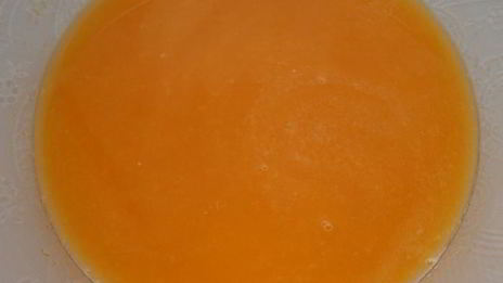 мандариновое мороженое