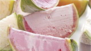 Мороженое черничный лайм