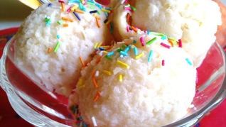 Мороженое из дыни с медом