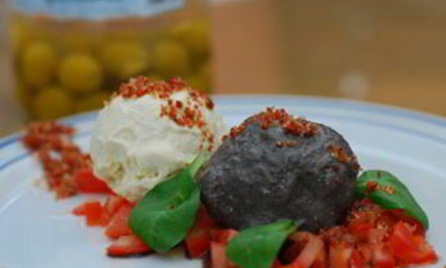 Рецепт мороженое из зеленых и черных оливок