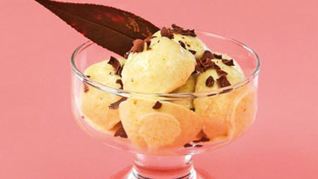 Мороженое с крыжовником и киви