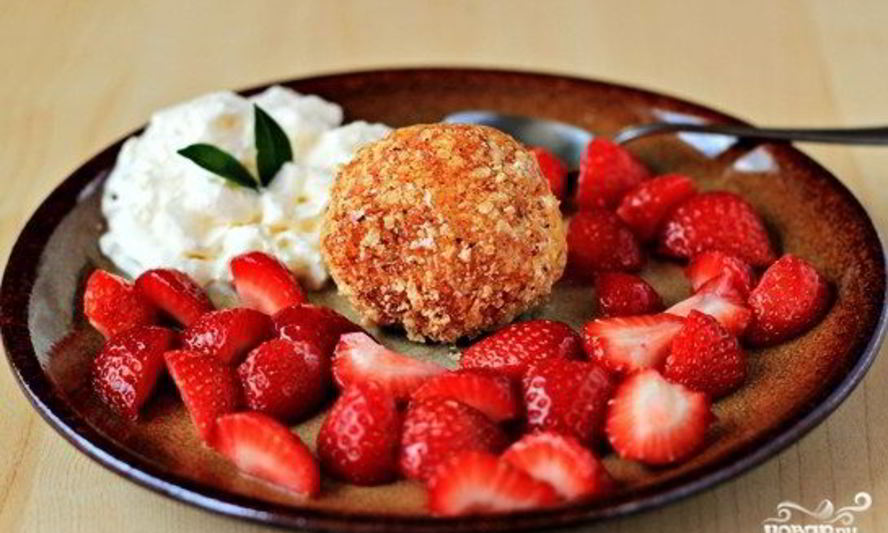 Рецепт мороженое шарики