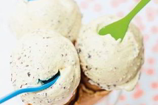 Мороженое Страчателла с белым шоколадом