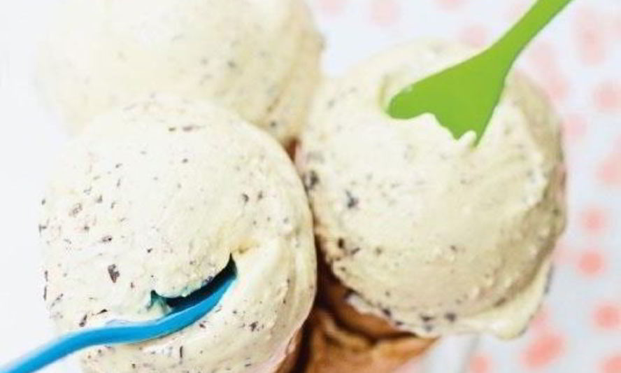 Рецепт мороженое страчателла с белым шоколадом