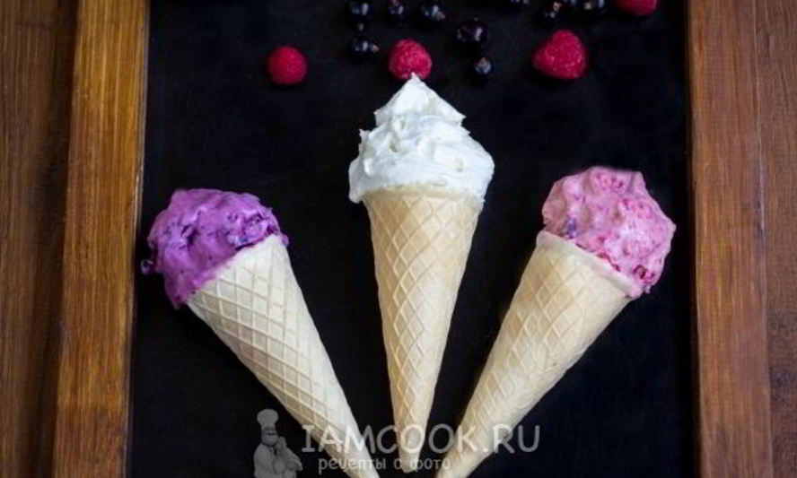 Рецепт мягкое мороженое