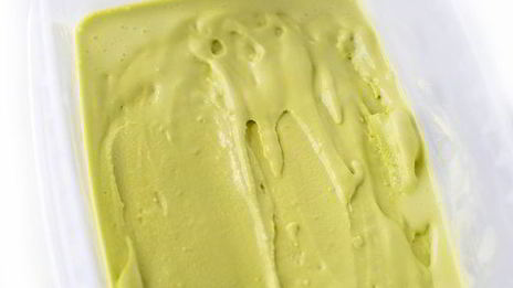 мятное мороженое с шоколадом