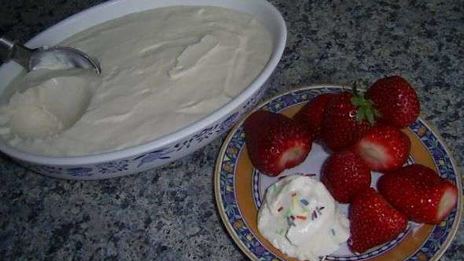 нежное мороженое из творога