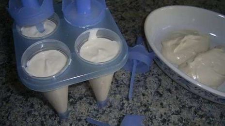 нежное мороженое из творога