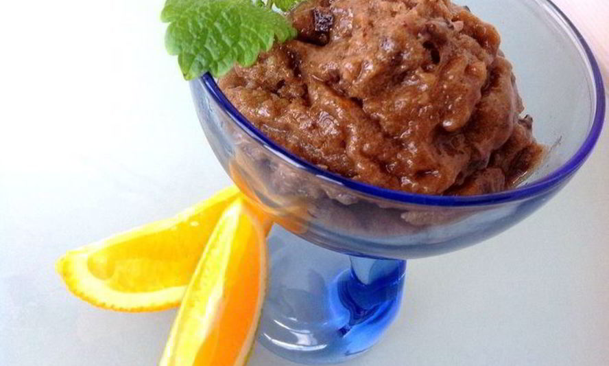 Рецепт постное шоколадное мороженое