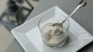 Сливочно-кофейное мороженое