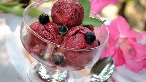 смородиново-йогуртовое мороженое диетическое