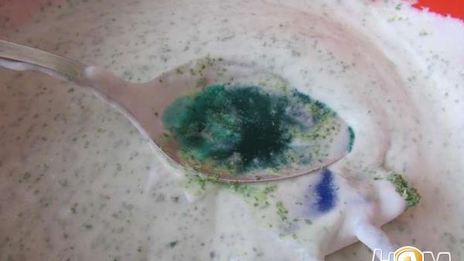 торт-мороженое арбуз