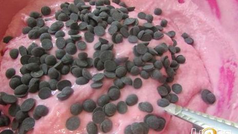 торт-мороженое арбуз