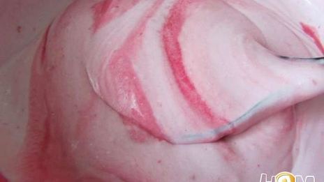 торт-мороженое арбуз