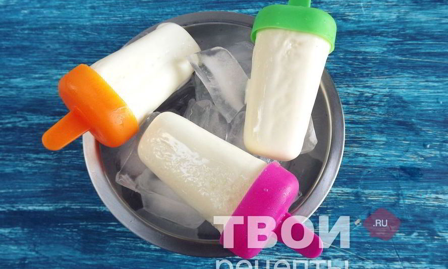 Рецепт ванильное мороженое