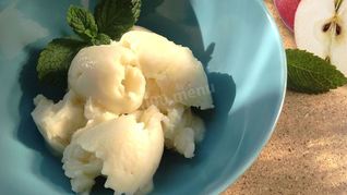 Яблочное мороженое